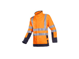 Vlamvertragende en antistatische signalisatie softshell Sioen Playford