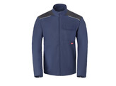 VEST HV 50330 INDIGO BLAUW/CHARCOAL GRIJS S