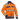 BLOUSON DS DUSSELDORF 245GR FLUO-ORANJE/MARINE XS