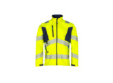 JAS SY SOFTSHELL LEDSTART 604W FLUOGEEL/MARINE XL