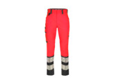 BROEK SY SIGHTER 109W FLUOROOD/ZWART 54