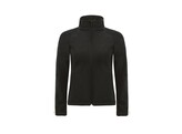 JAS B C SOFTSHELL HOODED WOMEN ZWART S