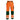 BROEK DS ODESSA FLUO-ORANJE/GROEN 36