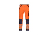 BROEK DS ARUBA FLUO-ORANJE/MARINE 54