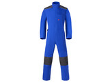 OVERAL HV 20320 KORENBLAUW/CHARCOAL GRIJS 52