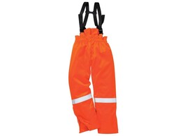 Vlamvertragende en antistatische bretelbroek Portwest FR58