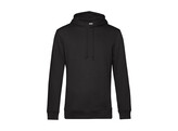 SWEATER B C ORGANIC HOODED BLACK PURE XS