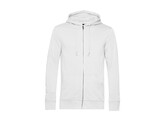 SWEATER B C ORGANIC ZIPPED HOODED WIT 2XL