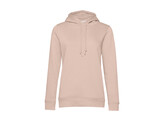 SWEATER B C ORGANIC HOODED WOMEN SOFT ROSE M