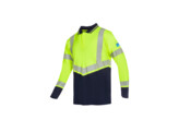 POLO SN ARRAN 540A FLUOGEEL/MARINE XL