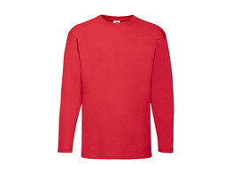 T-Shirt Fruit of the Loom Value Weight lange mouw