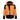 JAS PW T166 FLUO-ORANJE/ZWART XS