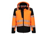 JAS PW T166 FLUO-ORANJE/ZWART S