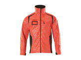 JAS MT SOFTSHELL 19202-291 FLUOROOD/DONKER ANTRACIET L
