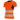 TSHIRT SY RISINGSTAR WOMEN 354W FLUO-ORANJE/MARINE XS