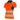 POLO SY OBVIAS WOMEN 355W FLUO-ORANJE/MARINEBLAUW XS