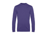 SWEATER B C SET-IN FRENCH TERRY RADIANT PURPLE S