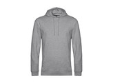 SWEATER B C HOODIE FRENCH TERRY HEATHER GREY S