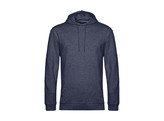 SWEATER B C HOODIE FRENCH TERRY HEATHER NAVY M