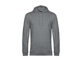 SWEATER B C HOODIE FRENCH TERRY HEATHER MID GREY L