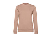 SWEATER B C SET-IN WOMEN FRENCH TERRY NUDE M