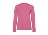 SWEATER B C SET-IN WOMEN FRENCH TERRY PINK FIZZ M