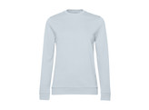 SWEATER B C SET-IN WOMEN FRENCH TERRY PURE SKY S